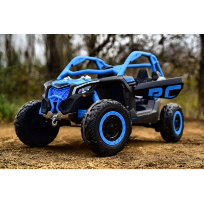 Joy Auto Двуместен акумулаторен джип UTV Can-Am Maverick 4x4 2*24v ба