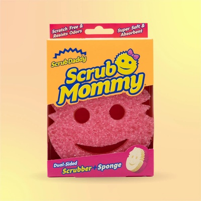 DOMO SERVICE Houbička Scrub Mommy Pink Single růžová – Zboží Dáma