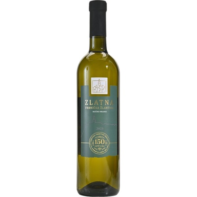 Zlatna Vrbnička Žlahtina bílé suché víno 0,75 l (láhev)