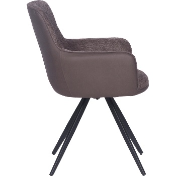 Carmen Трапезен стол pendle - средно кафяв xv (3532334)