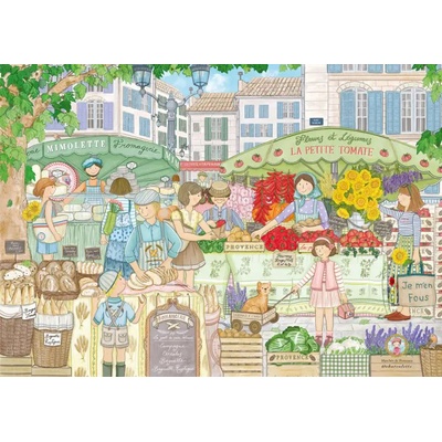 Magnolia - Puzzle Provence markets - 1 000 piese