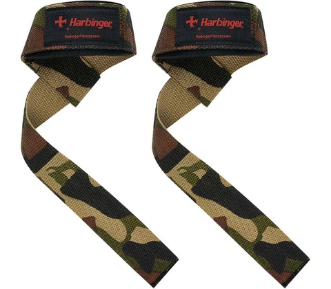 HARBINGER PADDED COTTON LIFTING STRAPS