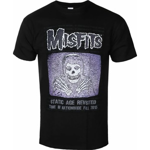 ROCK OFF мъжка тениска Misfits - Static - ЧЕРЕН - ROCK OFF - MISTS17MB
