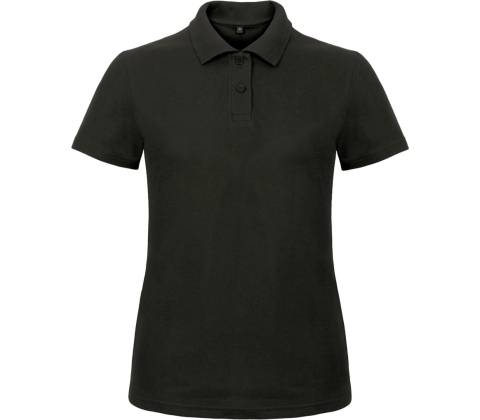 Dámska polokošela B&amp;C Basic čierna
