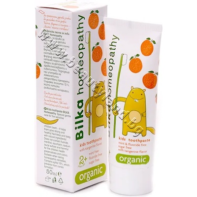 Bilka Паста за зъби Bilka Homeopathy ORGANIC 2+, p/n BI-2910813 - Детска крем-паста за зъби (BI-2910813)