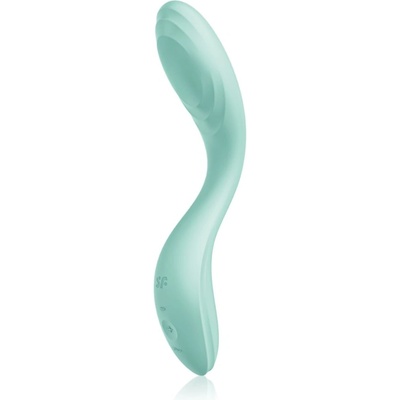 Satisfyer RRROLLING PLEASURE G-Spot вибратор mint 22 см