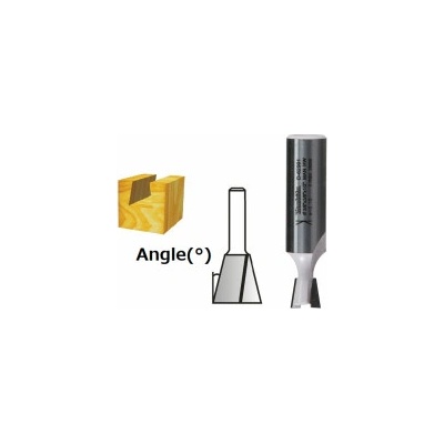 Fréza pro rybinový spoj stopka 8mm, 12,7x13x45mm, Makita D-48072