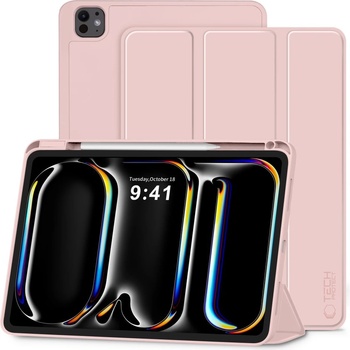 Tech-Protect Силиконов калъф за iPad Pro 11" 5 / 6 2024-2025 от Tech-Protect SC PEN - Pink (5906302335855)