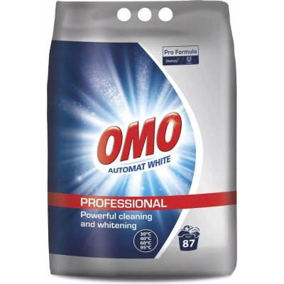 Omo White Professional prací prášek na bílé prádlo 108 PD 7 kg