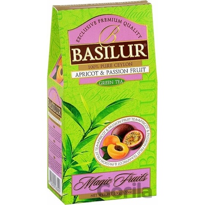 Basilur Magic Green Apricot Passion Fruit papier 100 g