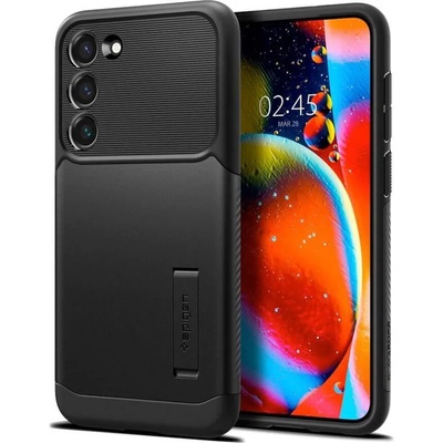 Spigen Slim Armor Case - хибриден кейс с висока степен на защита за Samsung Galaxy S23 (черен)