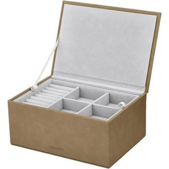 Blomus Кутия за бижута Blomus Sahla, размер L, кафяв цвят (68324)