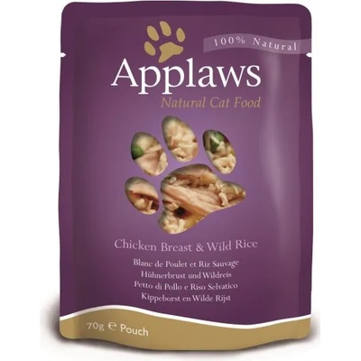 Applaws Chicken with Rice in Broth - пауч пиле с див ориз в бульон 70 гр 8007