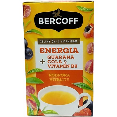 Bercoff Energie bylinkovo ovocný čaj 16 x 1,5 g