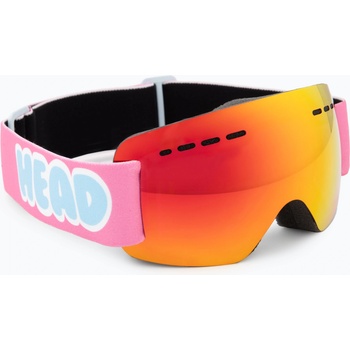 HEAD Детски предпазни ски очила HEAD Solar fmr red/fmr yellow red