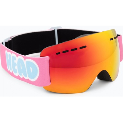 HEAD Детски предпазни ски очила HEAD Solar fmr red/fmr yellow red