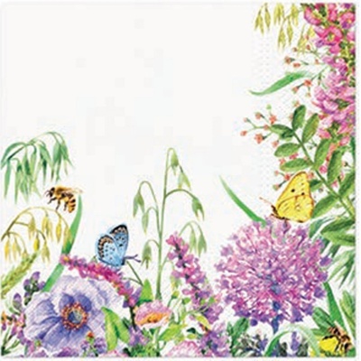 TaT ubrousky Wildflowers Frame 33x33cm