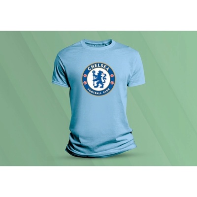 Sandratex dětské bavlněné tričko Chelsea nebesky modrá