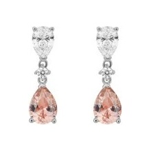 Diamonfire Stříbrné náušnice E6190