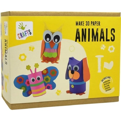 ANDREU Toys Творчески комплект Andreu toys - 3D животни от хартия (1250662)