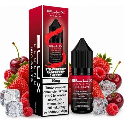 Elux Legend Salts Strawberry Raspberry Cherry 10 ml 10 mg