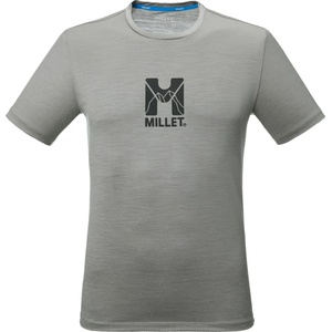 Millet Мъжка тениска Millet Ubic Wool T-Shirt S/S T-shirt - Granite - размер XXL (217-0336-0216)