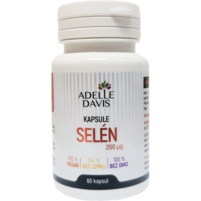 Adelle Davis Selen 200 mg x 60 kapslí