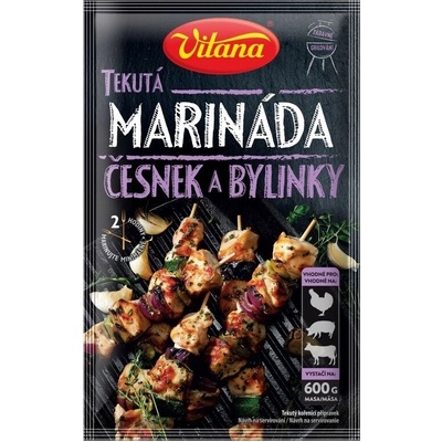 Vitana Marináda tekutá cesnak bylinky 80 g
