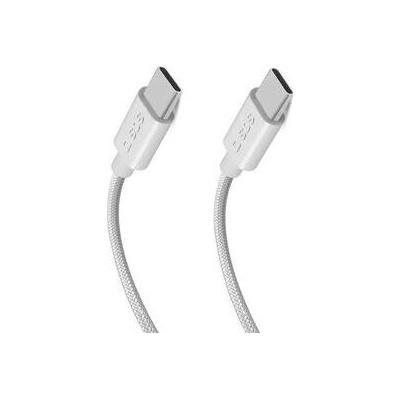 SBS TECABLETISSUETCC2G USB-C/USB-C, PD, 60 W, 2m, šedý