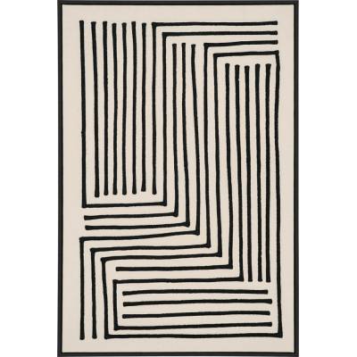 Nordic Living Abstraktní obraz Lirea III. 90 x 60 cm