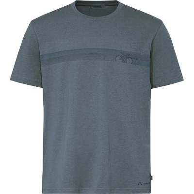 Vaude Мъжка фланелка с къс ръкав за колоездене Vaude Cyclist V T-shirt - Heron - размер XXL (016-6999-2315)