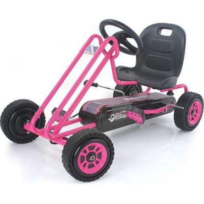 Hauck Lightning šlapacia motokára Pink