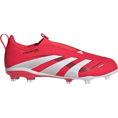 adidas Predator LEAGUE LL FG/MG J červená biela