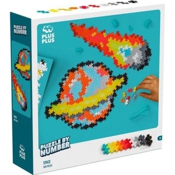 Plus-Plus Skládej podle čísel - Vesmír 500 ks