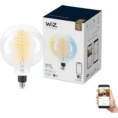WiZ LED Stmievateľná žiarovka G200 E27/6,5W/230V 2700-6500K CRI 90 Wi-Fi
