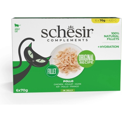Schesir Complements v želé 24 x kuracie 70 g