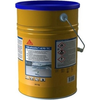 Sika Sikalastic-670 TC - финишен слой за полиуретанова хидроизолация 5кг (3926)