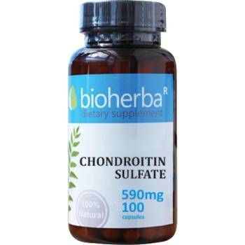 Image 1 of Bioherba Chondroitin Sulfate 590 mg [100 капсули]