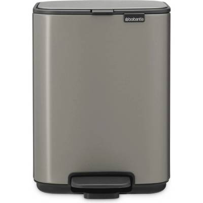 Brabantia Pedálový odpadkový kôš BO 4 l, platinová, oceľ, Brabantia (BRAB237881)