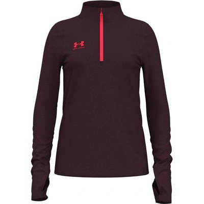 Under Armour UA Girls Challenger Midlayer-MRN červená