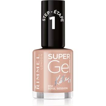 Rimmel Super Gel By Kate гел лак за нокти без използване на UV/LED лампа цвят 012 Soul Session 12ml