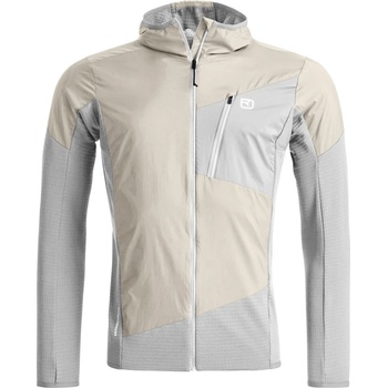 Ortovox Мъжко вълнено яке Ortovox Trace Hybrid Jacket Softshell jacket - White Tea (005-7086-0313)