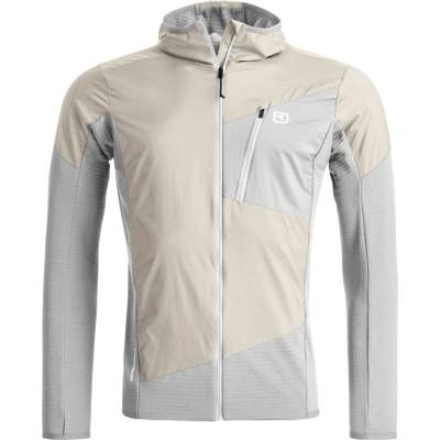 Ortovox Мъжко вълнено яке Ortovox Trace Hybrid Jacket Softshell jacket - White Tea (005-7086-0313)