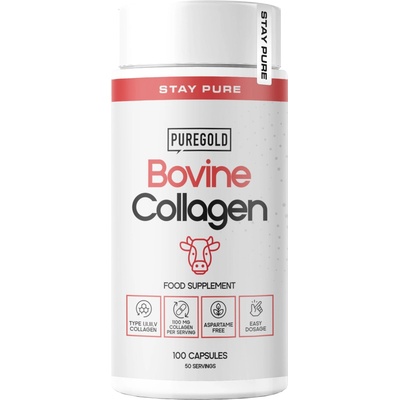 PureGold Hydrolizovaný Hovězí Kolagen 100 kapslí