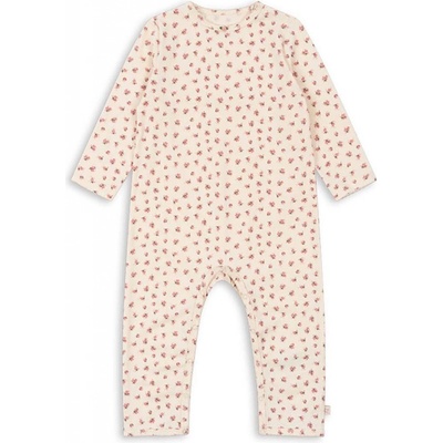 Kojenecké oblečení Konges Sløjd BASIC ONESIE GOTS KS béžová