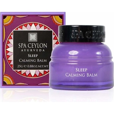 Spa Ceylon Sleep Calming Balm upokojujúci balzam na podporu spánku telový balzam 25 g
