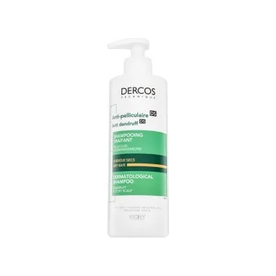 Vichy Dercos Anti-Dandruff Dry Hair Dermatological Shampoo укрепващ шампоан пртив пърхут за суха и боядисана коса 390 ml