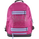 7Skills designová batoh se skate popruhy růžová
