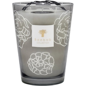 Baobab Collection Collectible Roses Ароматна свещ, 24 см, сив (MAX24CORG)