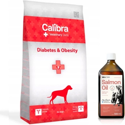 Calibra Veterinary Diet Dog Diabetes & Obesity 12 kg